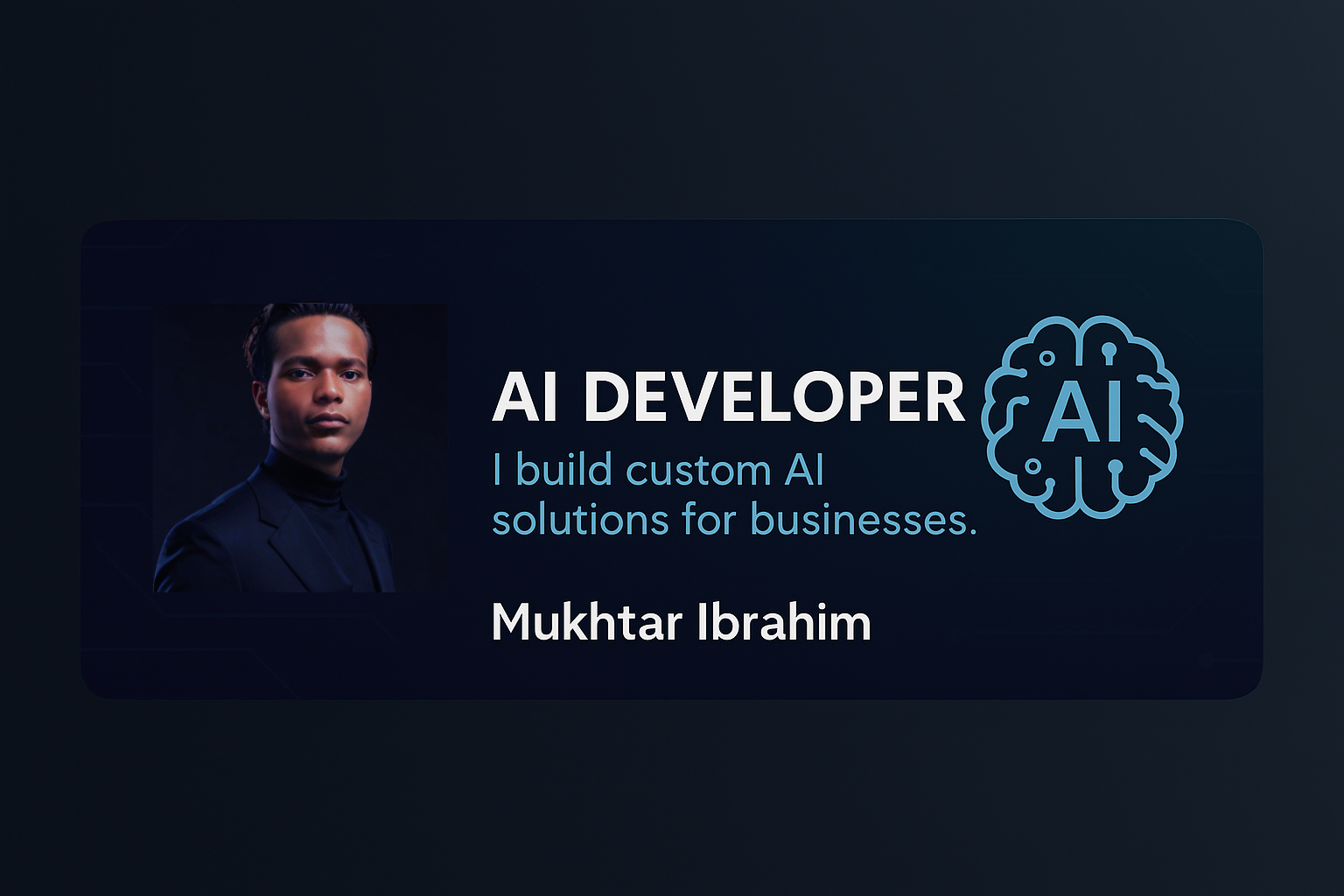 Muktar Ibrahim Banner